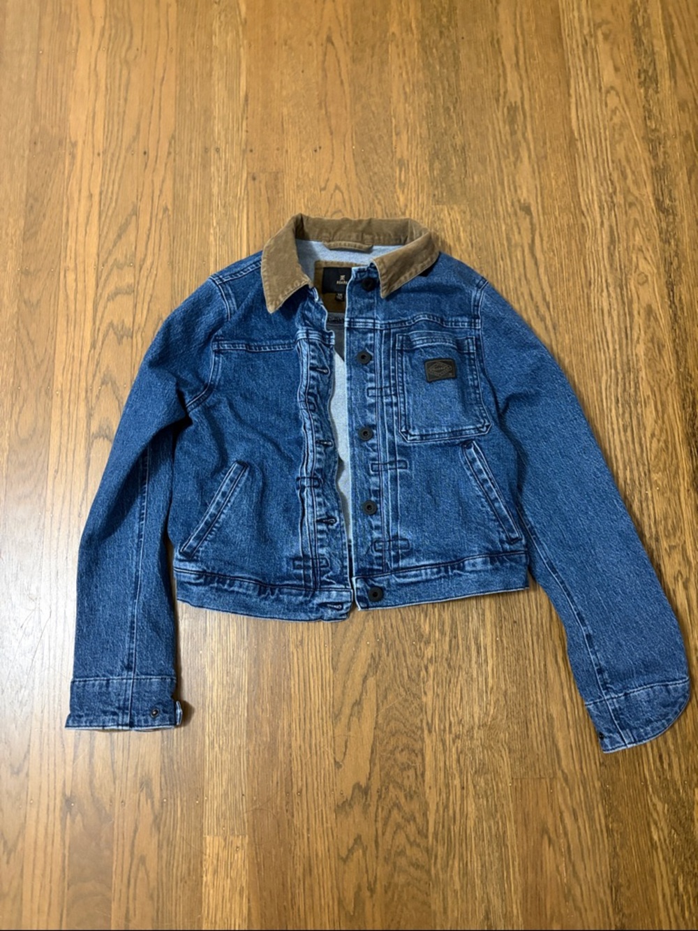 Roark women’s OPEN ROADS DENIM JACKET size xs